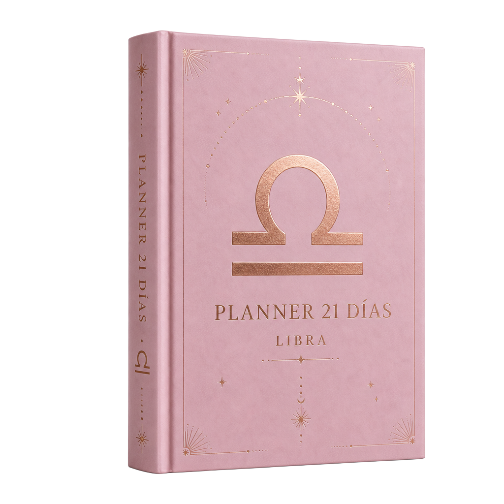 Portada del Planner de Transformación de 21 Días para Libra